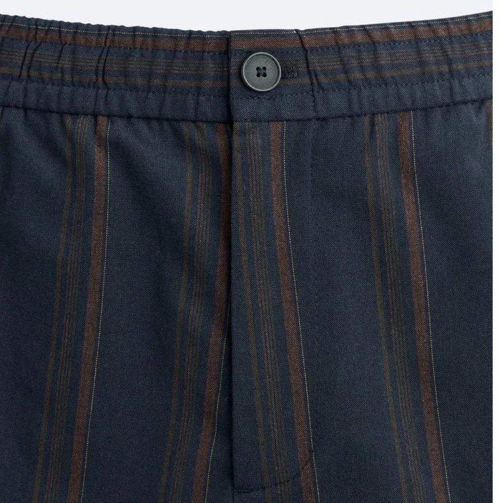 Zara Mens Stripe Bermuda short